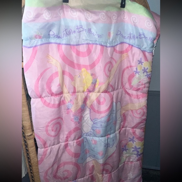 Mattel Barbie Ballerina Sleeping Bag - Picture 1 of 12
